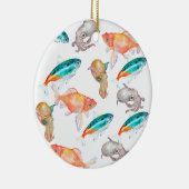 Nautisch patroon keramisch ornament (Rechts)