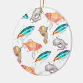 Nautisch patroon keramisch ornament (Links)
