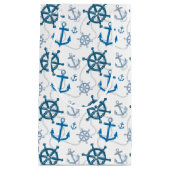 Nautisch patroon klein cadeauzakje (Voorkant)