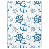 Nautisch patroon klembord (Achterkant)