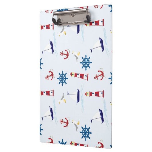 Nautisch patroon klembord (Links)