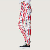 Nautisch patroon leggings (Links)