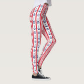 Nautisch patroon leggings (Rechts)