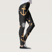 Nautisch patroon leggings (Rechts)