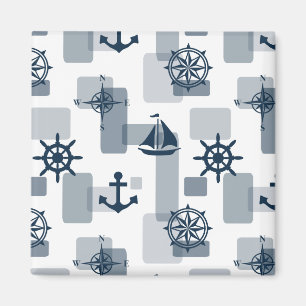 Nautisch patroon magneet