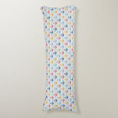 Nautisch patroon met ankers lichaamskussen (Voorkant Verticaal)