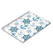Nautisch patroon notitieboek (Linkerzijde)
