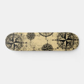 Nautisch Patroon Persoonlijk Skateboard (Horizontaal)