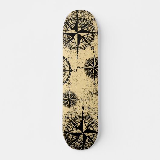  Nautisch Patroon Persoonlijk Skateboard (Voorkant)