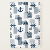 Nautisch patroon planner (Achterkant)