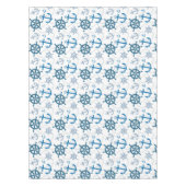 Nautisch patroon tafelkleed (Voorkant)