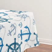 Nautisch patroon tafelkleed (Voorbeeld)