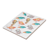 Nautisch patroon tegeltje (Zijkant)