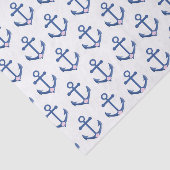 Nautisch patroon tissuepapier (Detail)