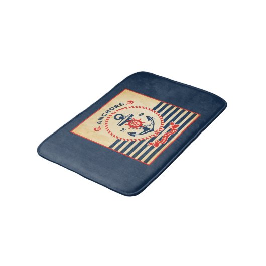 Nautisch Poster Badmat (Gekanteld)