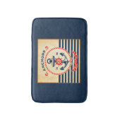  Nautisch Poster Badmat (Voorkant Verticaal)