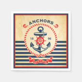 Nautisch Poster Servet (Voorkant)
