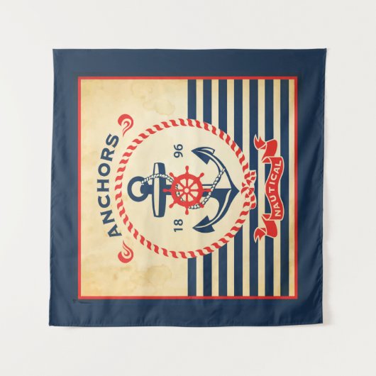  Nautisch Poster Wandkleed (Voorkant)