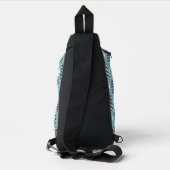 Nautisch Quilt Sling Bag (Achterkant)