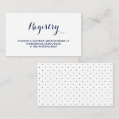 nautisch | Register-Kaart Informatiekaartje (Voorkant / Achterkant)