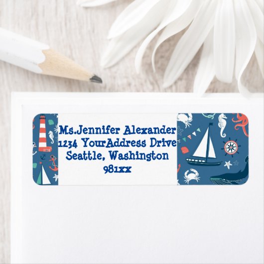 Nautisch retouradres etiket (Insitu)