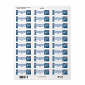 Nautisch retouradres etiket (Full Sheet)