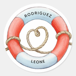 Nautisch Ronde Sticker