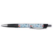 Nautisch rood wit en blauw patroon pen (Bodem)