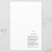 Nautisch roze Baby shower Game PRINED (Achterkant)