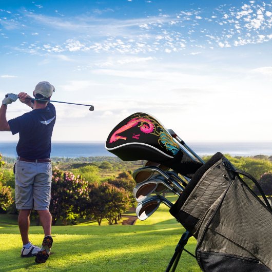 Nautisch Roze Wit Marine Zeepaardje Golfheadcover