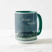 nautisch ruw water mok (Voorkant rechts)