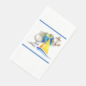 Nautisch Sail Away Servet (Hoek)