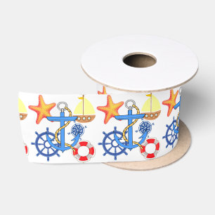 Nautisch Satijnen Lint