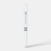 Nautisch scheepsanker, touw iPhone 15 case (Linkerkant)