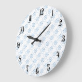 Nautisch scheepswiel en anker grote klok (Hoek)