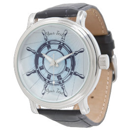 nautisch scheepswiel horloge