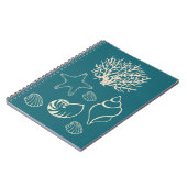 Nautisch Schelp Notitieboek (Linkerzijde)