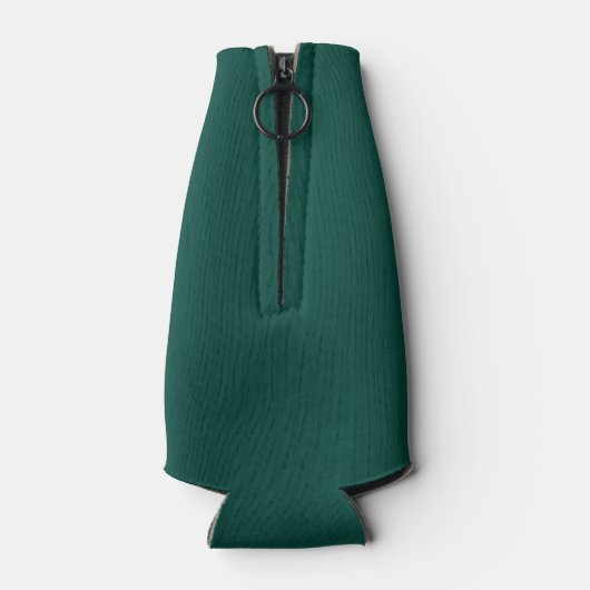 Nautisch Schip Helm Anker Riemen Bootnaam Groen Flesjeskoeler (Achterkant)