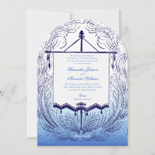 Nautisch Schip  Middeleeuws Renaissance Huwelijk Kaart