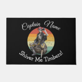 nautisch skelet deurmat (Voorkant)