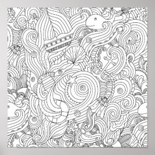 Nautisch station 2 poster