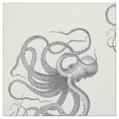 Nautisch steampunk octopus  kraken, aangepast stof (Swatch)