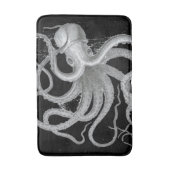 Nautisch steampunk octopus kraken decor badmat (Voorkant Verticaal)