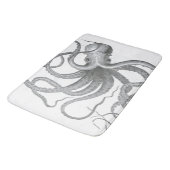 Nautisch steampunk octopus  kraken decor badmat (Gekanteld)