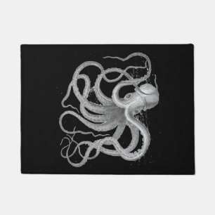 Nautisch steampunk octopus kraken strand deurmat