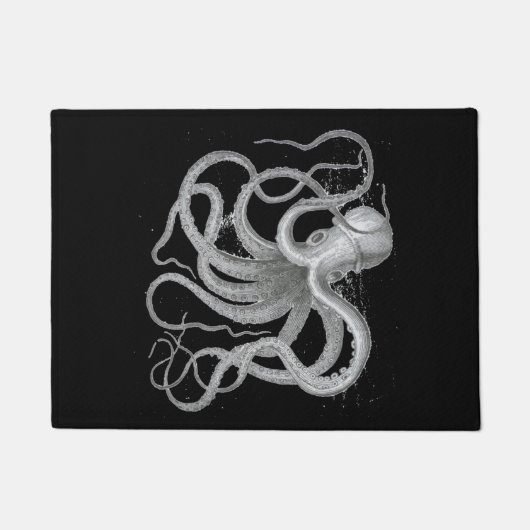 Nautisch steampunk octopus  kraken strand deurmat (Voorkant)