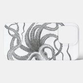 Nautisch steampunk octopus  kraken zee Case-Mate iPhone case (Achterkant (horizontaal))