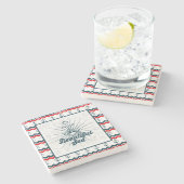 Nautisch Stenen Onderzetter (Zijkant)