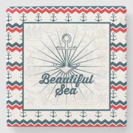 Nautisch Stenen Onderzetter