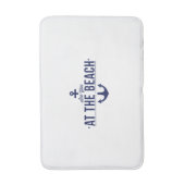 Nautisch, stijlvol badtapijt badmat (Voorkant Verticaal)